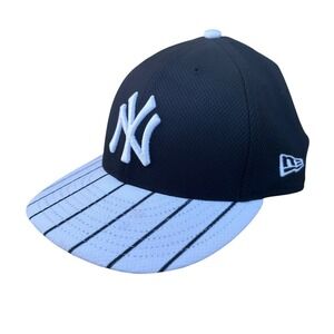 New York Yankees New Era Low Profile 59FIFTY Fitted Hat Navy Blue - Size 7‎ 5/8